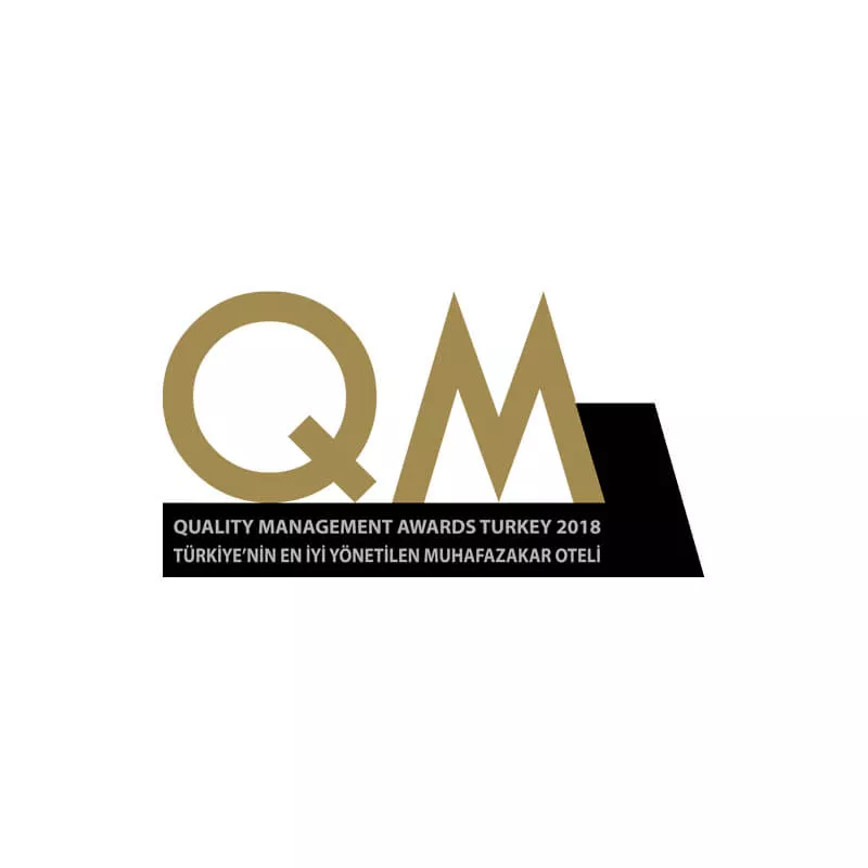 QM Awards 2018 Türkiye's Best Managed Conservative Hotel
